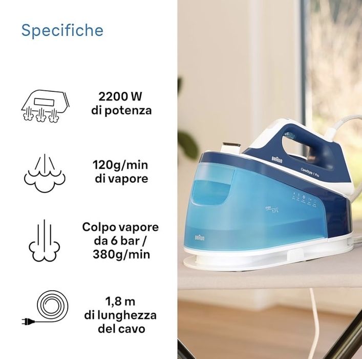 Fier de călcat cu abur Braun Carestyle1 PRO