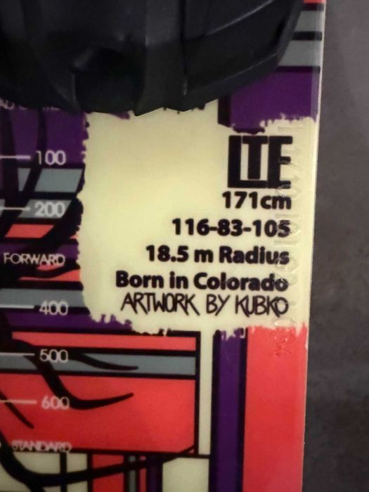 Ски Liberty LTE+автомати Marker Griffon+ски обувки Full Tilt