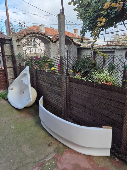 Вана за баня ъглова