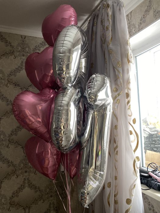 Гелевый шарик ,восемнадцать