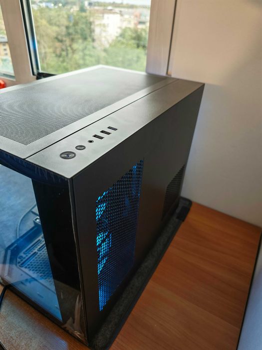 Геймърски компютър Ryzen 5600XT, RX 6700 XT 12GB, 24GB DDR4, 512GB SSD, Windows 11 Pro, Гаранция.