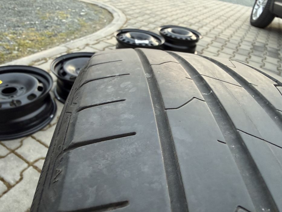 2бр. Летни Гуми 205/60R/16 -HANKOOK- DOT:1720- 4.0мм. *40€ за 2бр.*