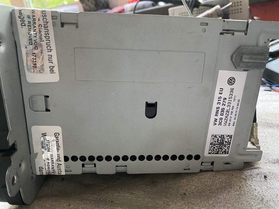 Navigatie RNS 315 Aux, Bluetouth, Card SD Volkswagen