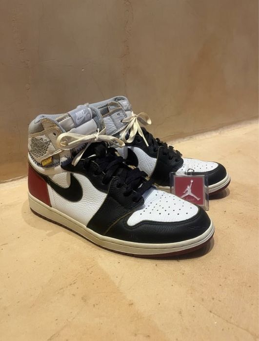 Jordan 1 union black toe