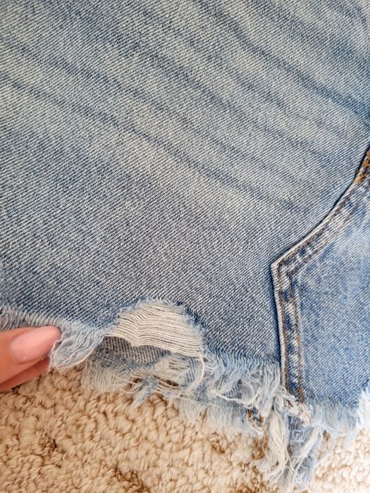 Fusta de blugi, denim, h&m