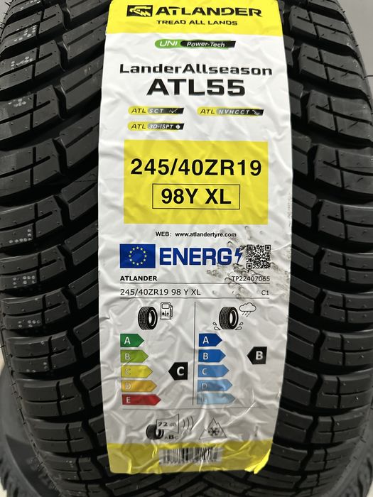 Нови всесезонни гуми ATLANDER 245/40R19 98Y XL НОВ DOT БОРД 2454019