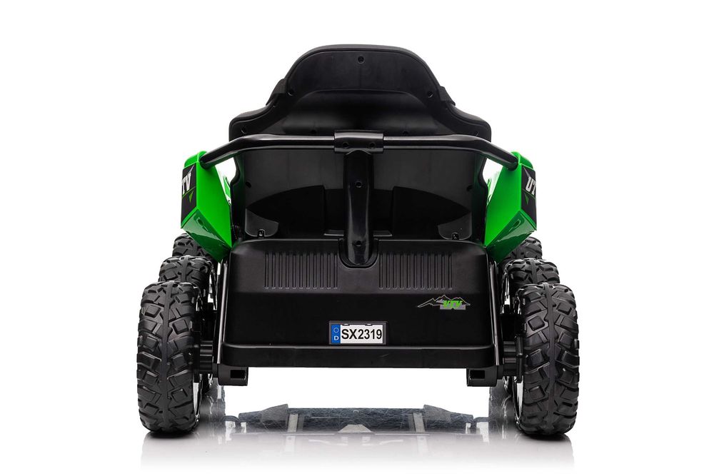 UTV electric pentru 2 copii Kinderauto MoonRider 6x6 180W 24V, Verde