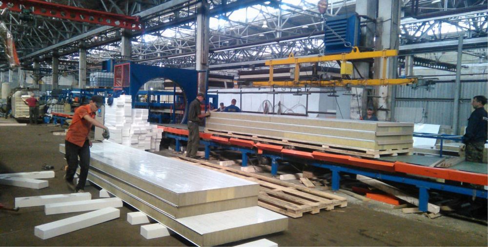 Сэндвич панели с завода Алматы