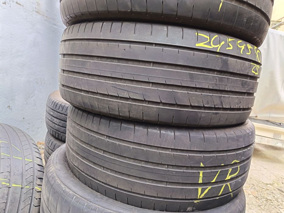 Anvelope vara 245 45 20 și 275 40 20 Goodyear 2025 5-6mm