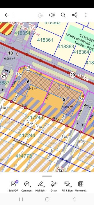 Vand 1500 mp  pt Bloc P+2E+Er Chisoda