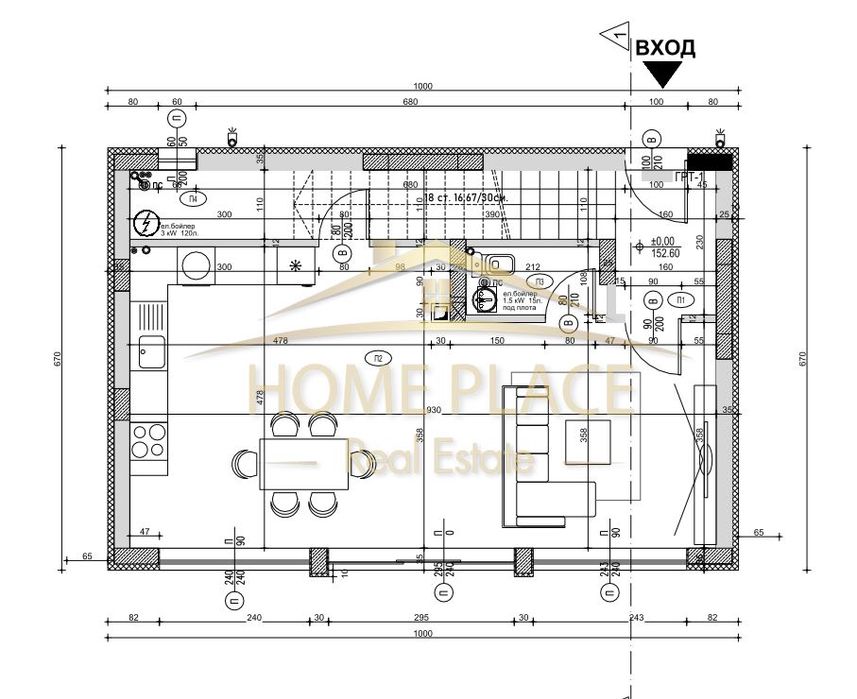 Двуетажна къща с морска панорама - кв. Виница