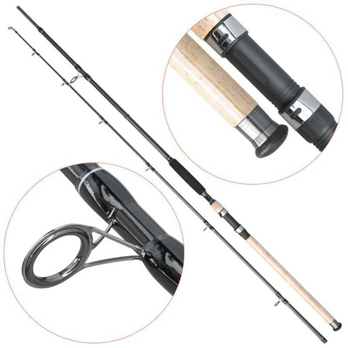 Lanseta carbon Baracuda Monster 3 m PESCUIT CRAP SI SOMN A: 500-1000g