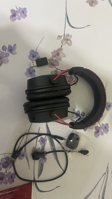 Наушники HyperX Cloud Alpha Wireless 4P5D4AA красный