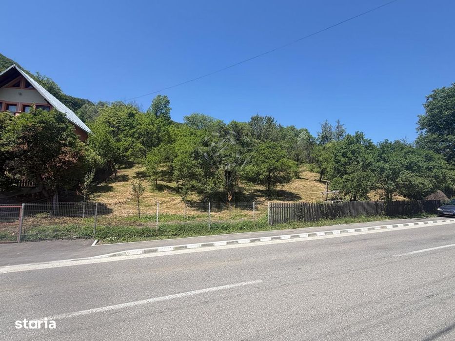 Teren Valea Doftanei, Tesila, utilitati la strada, padure in spate