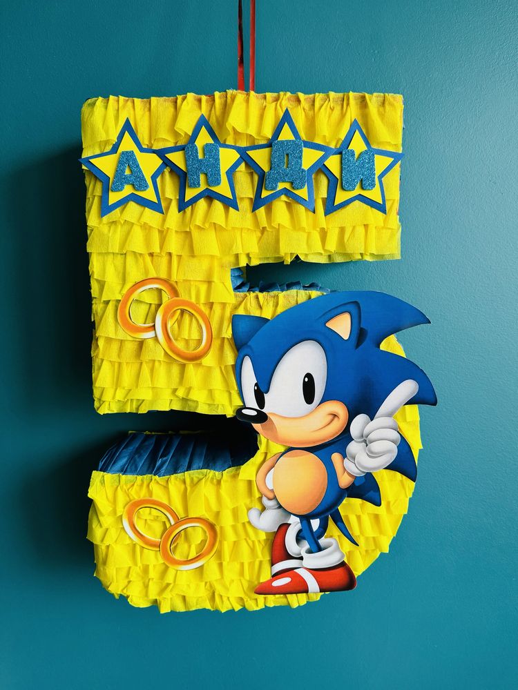 Пинята Соник / Sonic гр. София Слатина • OLX.bg