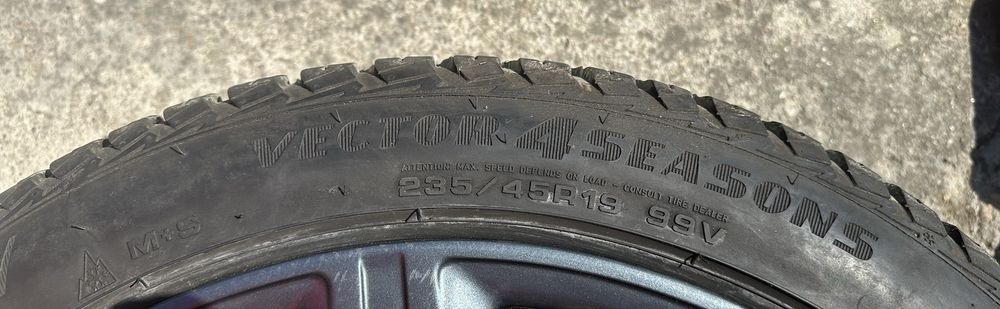 Jante 19" Audi + Anvelope GOODYEAR (ALL SEASON)