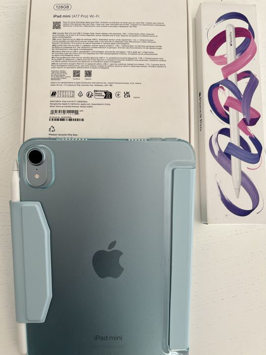  iPad mini 7 (A17 Pro) Wi-Fi 128GB Blue + Pencil Pro