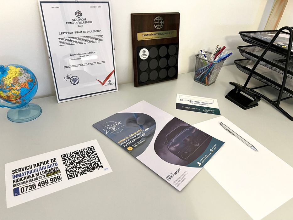 Servicii înmatriculari Auto Fara Deplasare. Radieri auto. Acte Auto