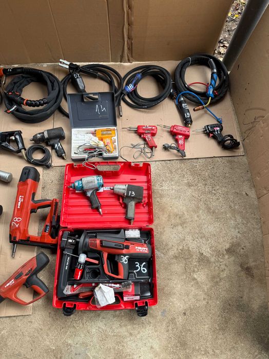 Pistol mig mag impact cuie popnituri vopsit presiune filet sudura