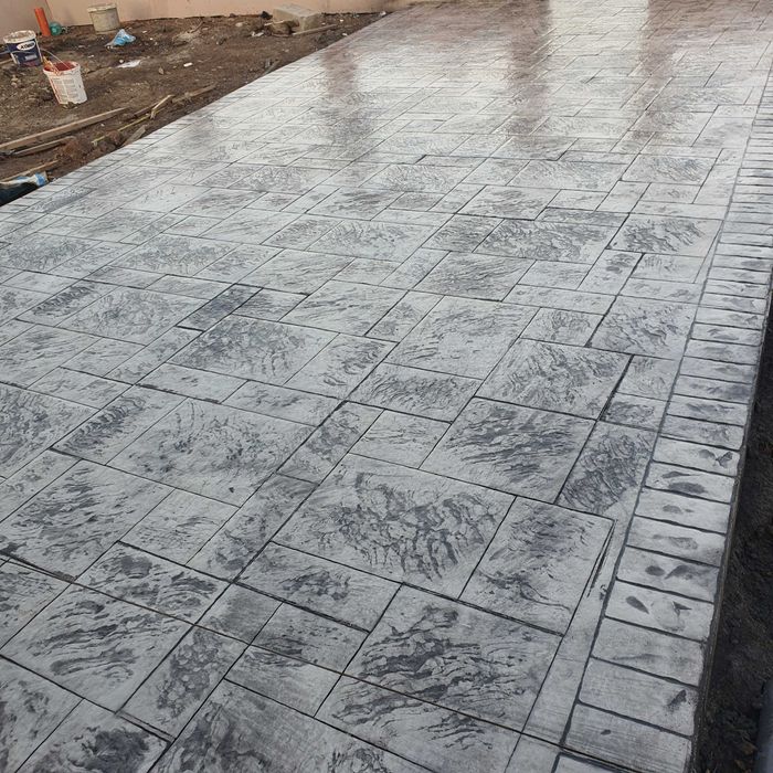 Beton amprentat si elicopterizat
