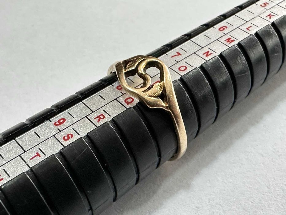 Златен дамски пръстен 14K – 1,59 гр., размер 56