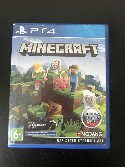 Minecraft для PS4 / PlayStation 4 - Полностью на русском
