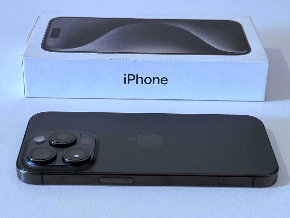 Бартер! iPhone 15 Pro Black Titanium (Черен)