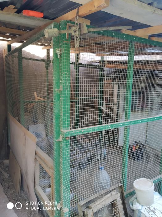 продается клетка большой сёмная разборная