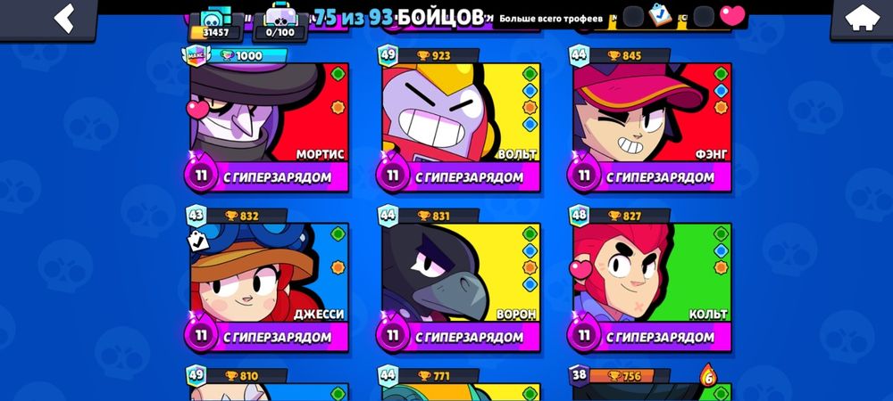 Продам аккаунт 32к кубков