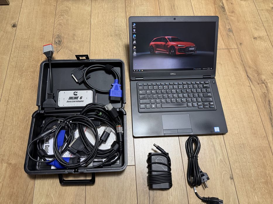 Tester/Diagnoza Dedicata Cummins/Komatsu cu inline 6 Cummins Insite 8.9 & Calterm 4.7 in Engleza