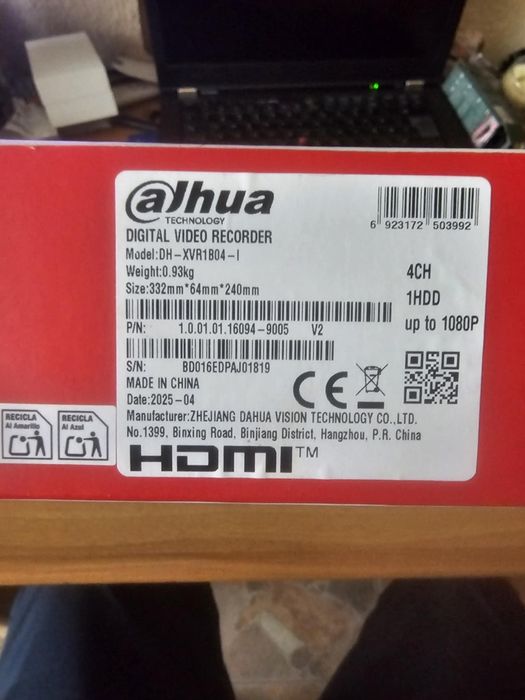DVR Dahua 4канален