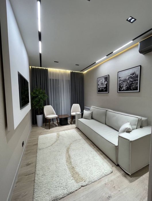 Квартира с ремонтом ЖК «Альфраганус» УЗБУМ 2/7/9 52м2