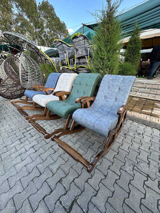 НОВИНКА! 2024 Кресло мягкая качалка из первых рук для дома и офиса