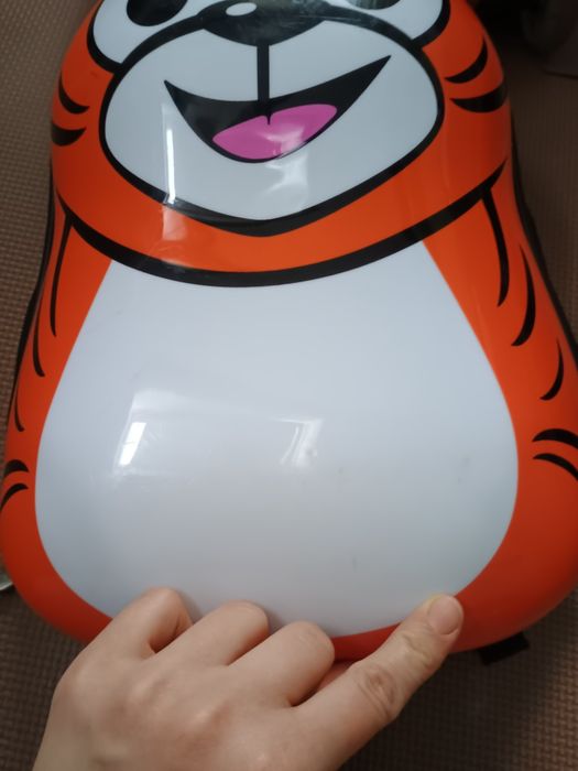 Set de călătorie Cuties and Pals, troler și rucsac model 3D tigru