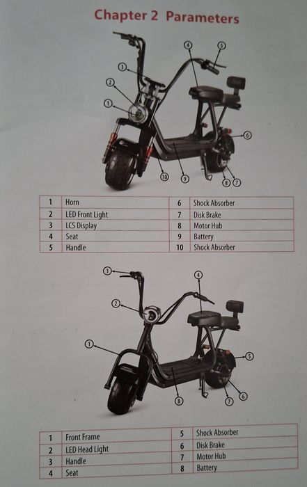Scuter Mini harley jrh