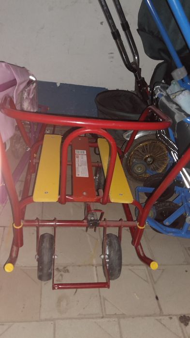 Санки на колесиках