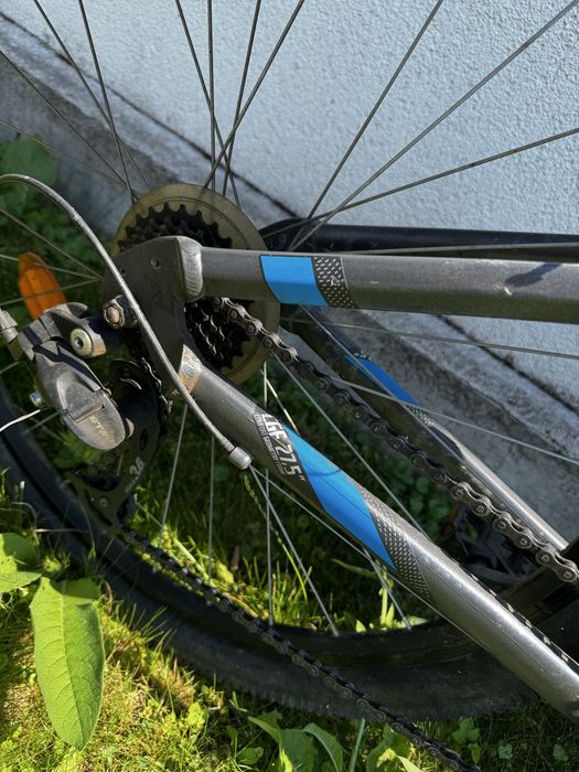 Bicicletă MTB ST 100 27,5" gri - ROCKRIDER