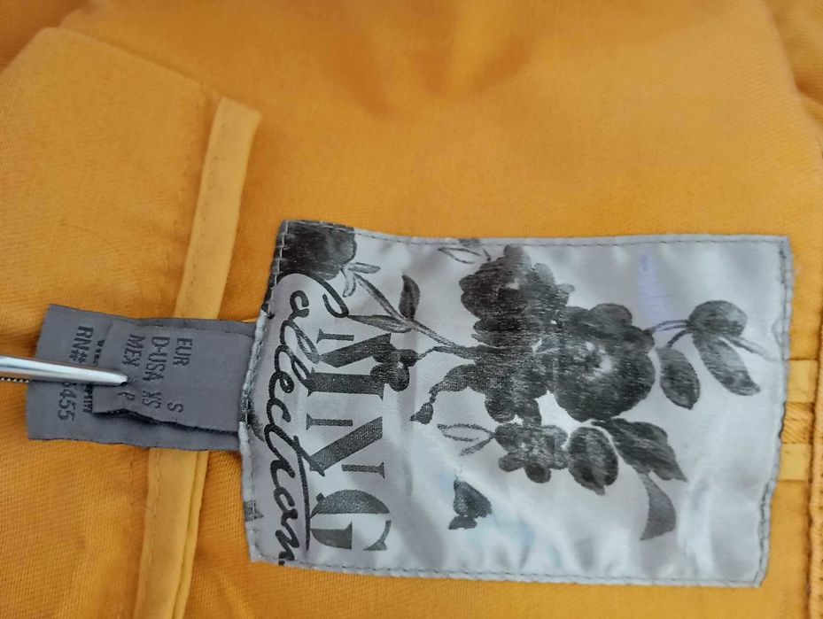 Mango original trenci denim galben XS/S