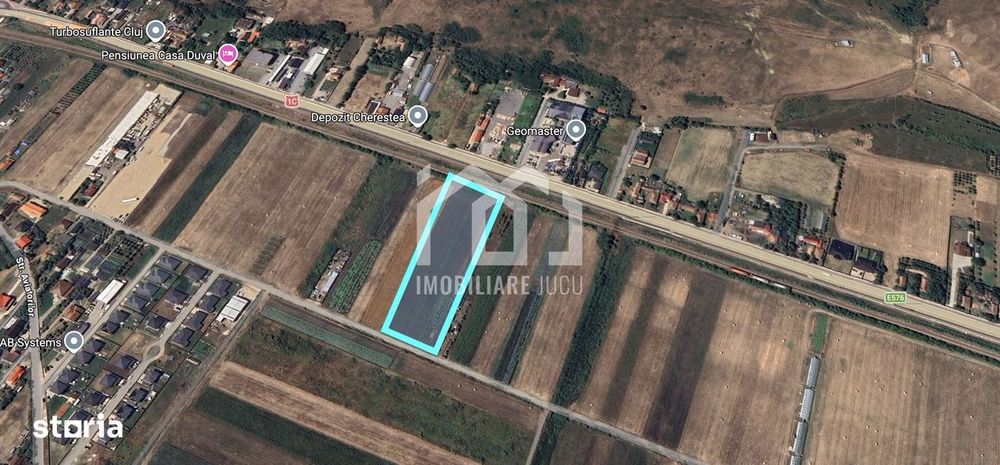 Teren Industrial Urbanizat – Jucu de Mijloc | Oportunitate 8336 mp