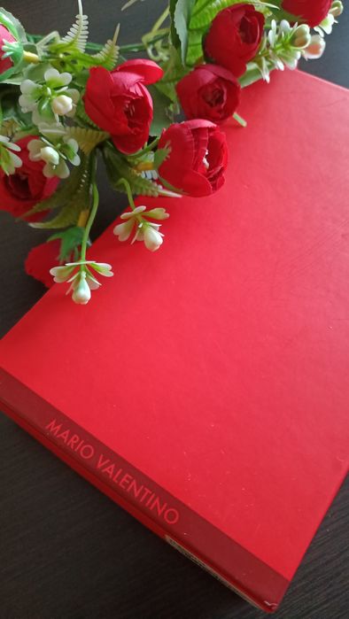 Красный кошелек-клатч Valentino Alexia