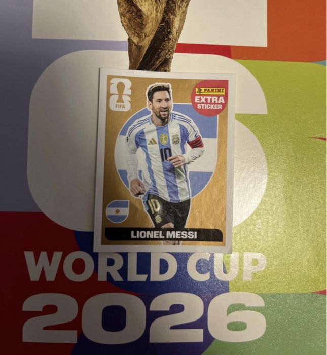 Extra Sticker BRONZE Messi