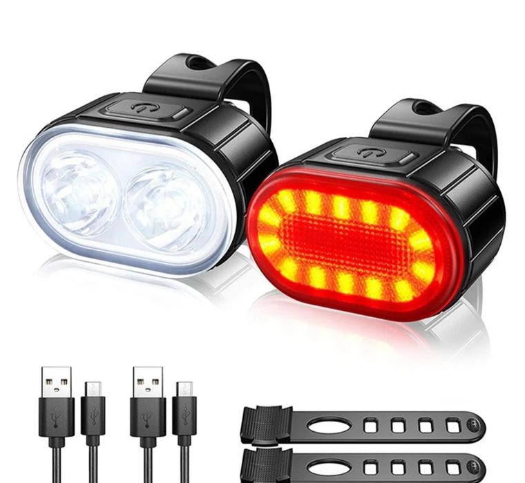 Презареждащи фарове за велосипеди