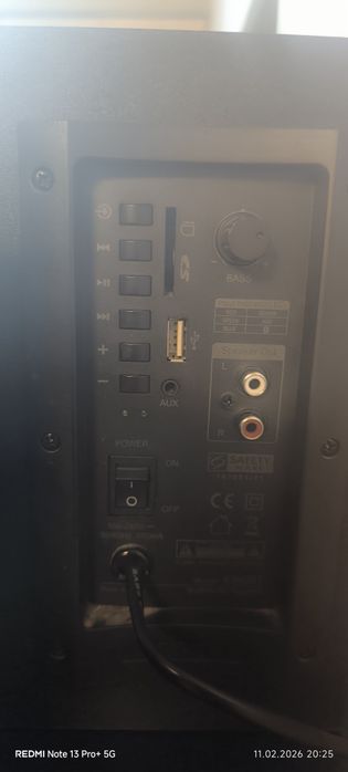 Edifier XM6BT 48 ватт самбуфер имеет Bluetooth,USB micro sd