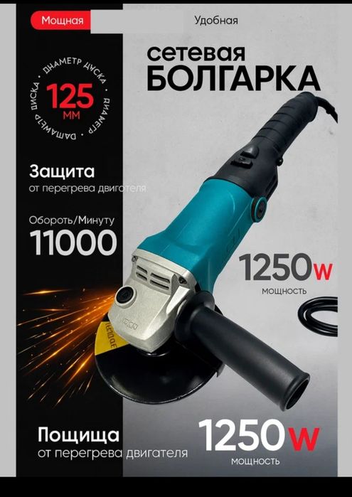 Болгарка Makita 125mm