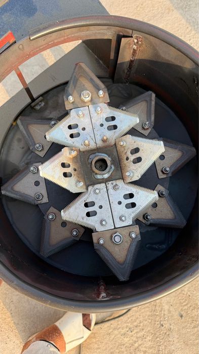 Дробилка для зерна для сено 3в1