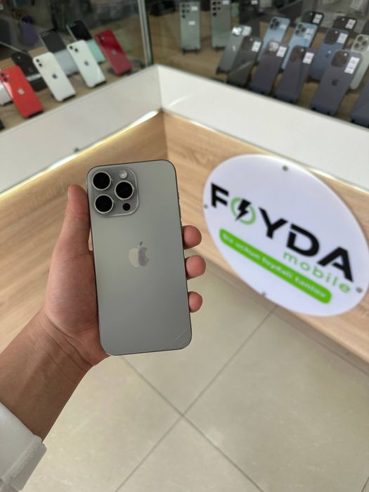 iphone 15Pro Max 1033,200 sum 12 oʻy