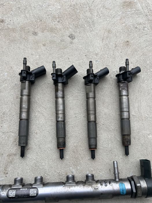 Kit injectie BMW F10 F11 2.0 N47 525d 184 cai injectoare rampa pompa