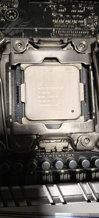 I7 6850k kit CPU+ placă de bază+ CPU cooler