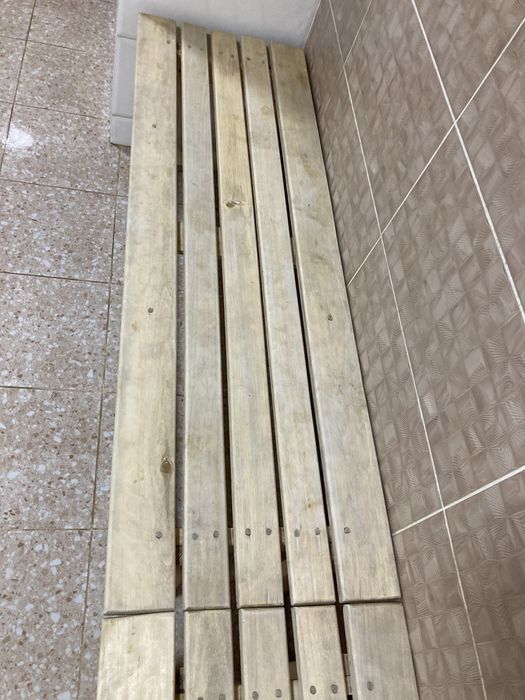 Лавка из осины хорошее качество