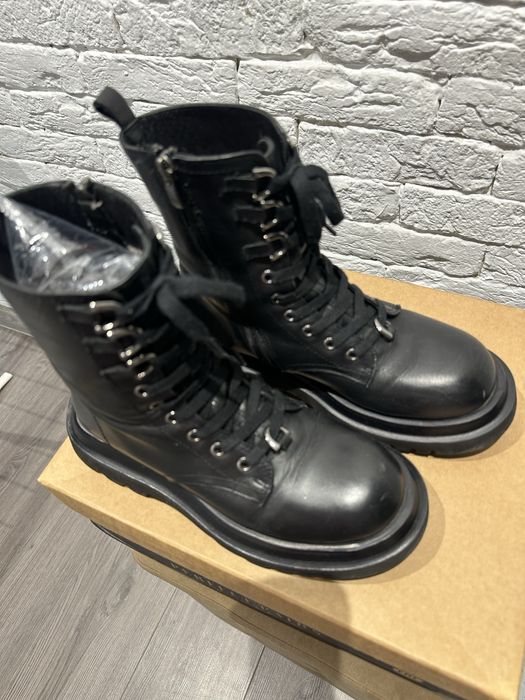 Продам  ботинки кожаные зимние